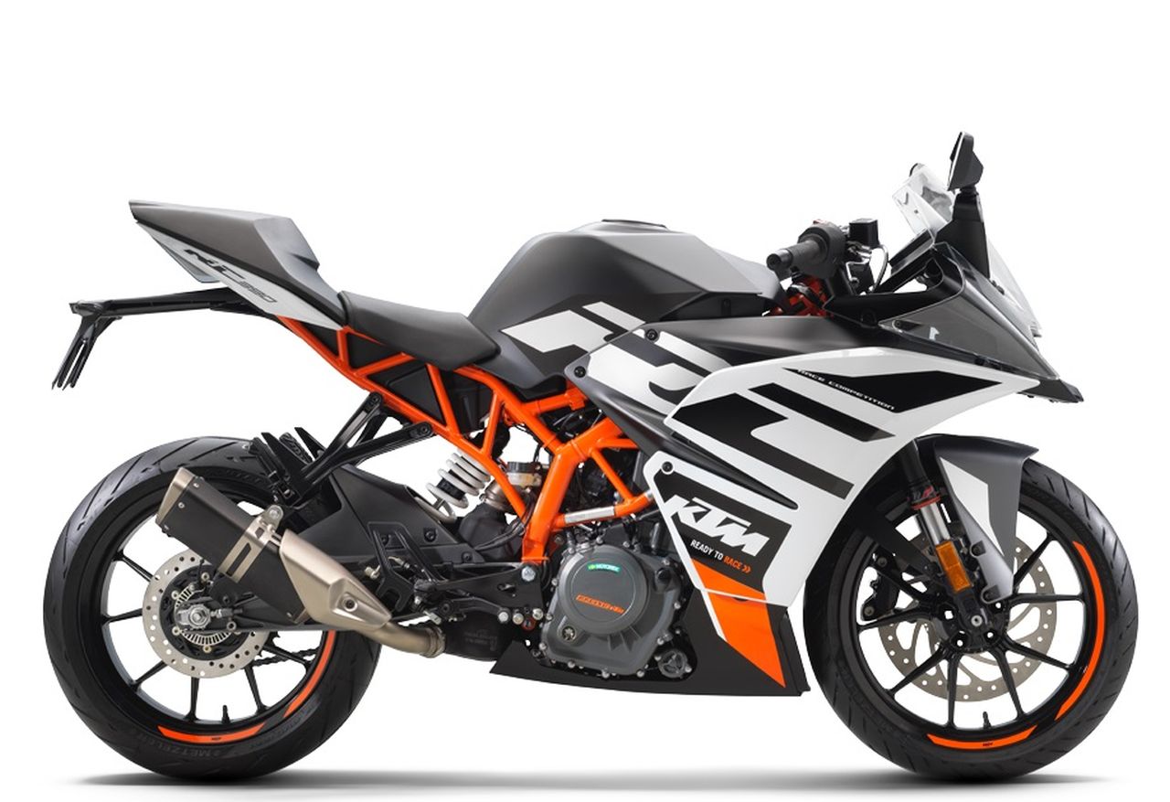 ktm2020款rc390rc125外观升级