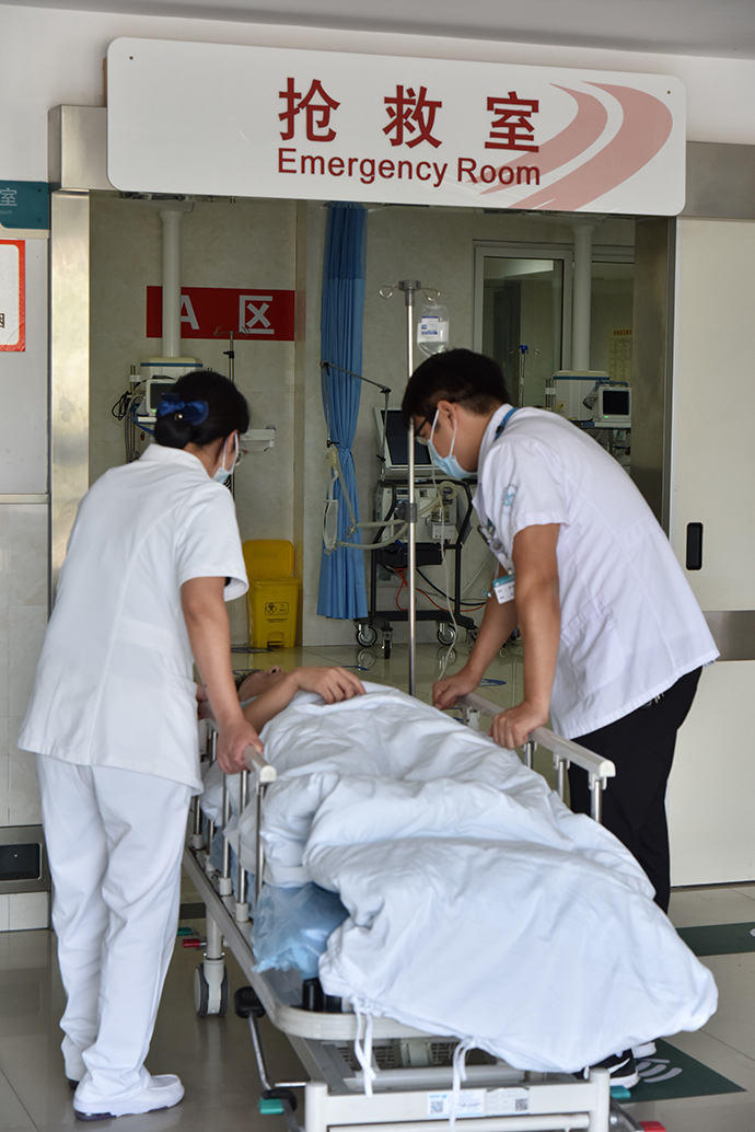 宁波慈溪龙山医院风貌拍照