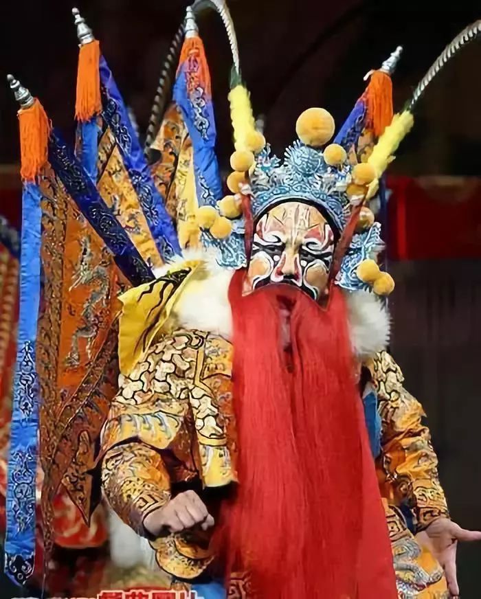 这种花脸只重武打,不重唱念.