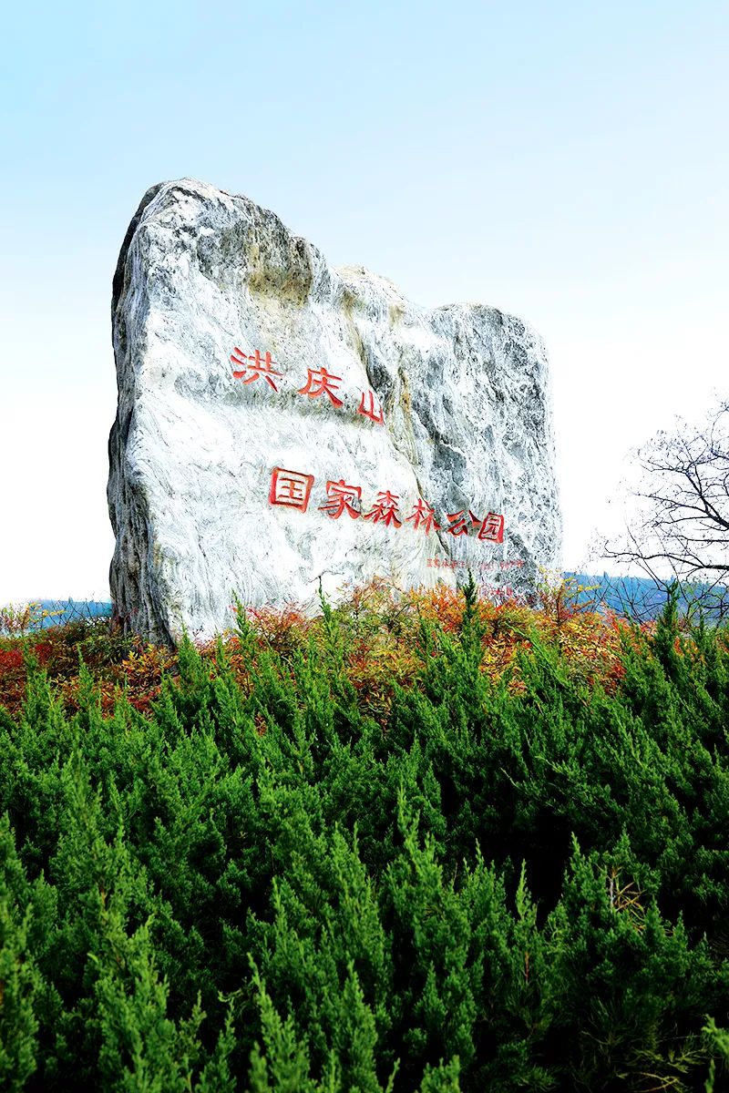 森林公园也是主城区内是西安唯一的城中山直线距离约14公里洪庆山距市