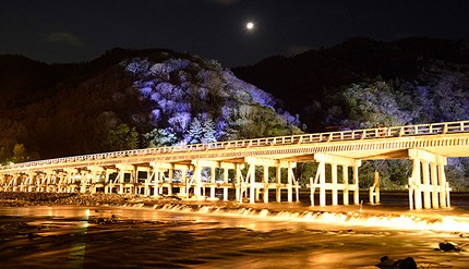 19京都冬季灯饰活动盘点 感受京都古韵与圣诞风情的碰撞 岚山