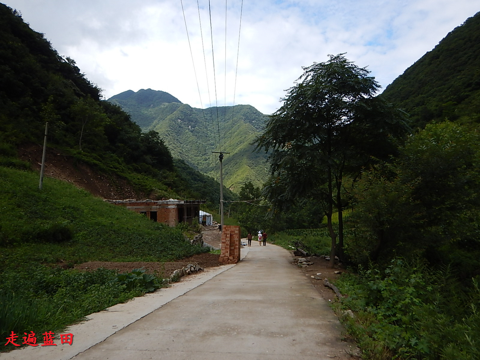 走遍藍田2018湯峪鎮湯三村穿越旅行1