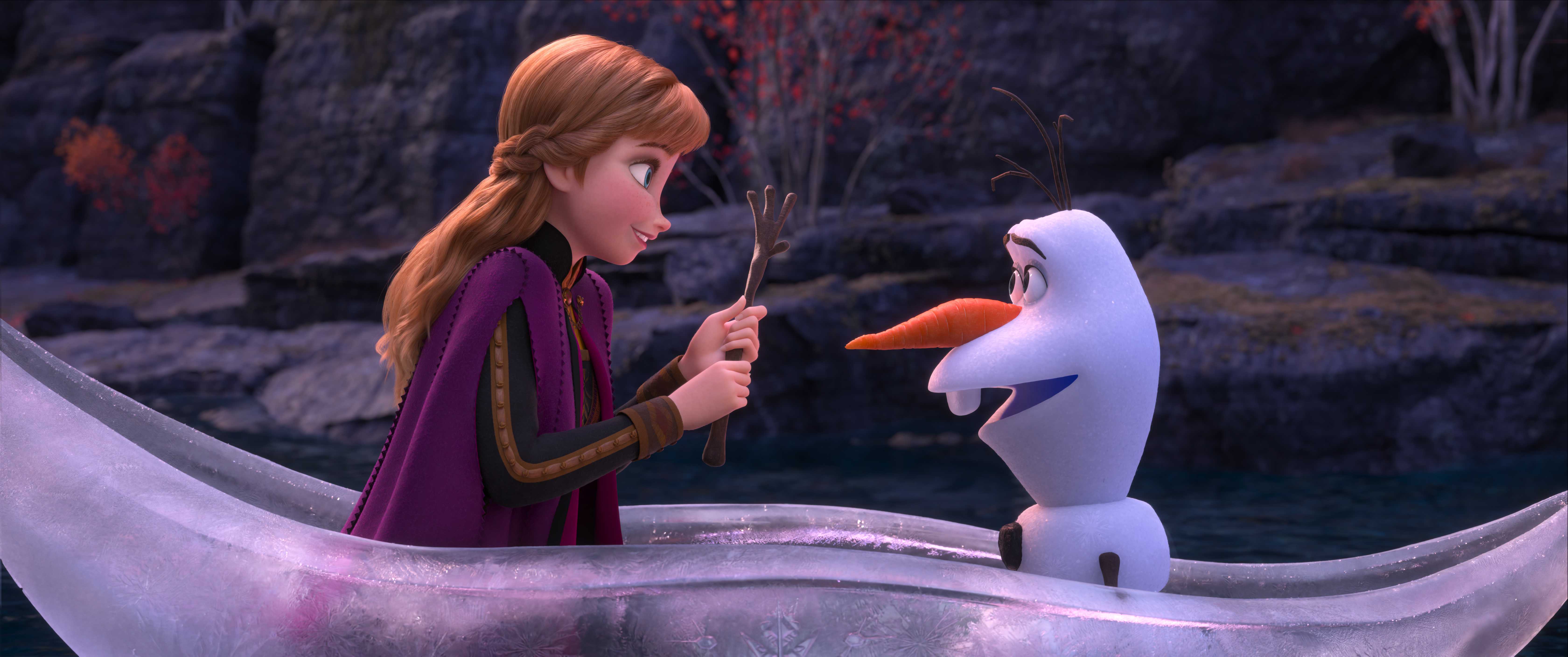 《冰雪奇缘2》首波影评:公主走出城堡拯救世界,雪宝成笑点担当