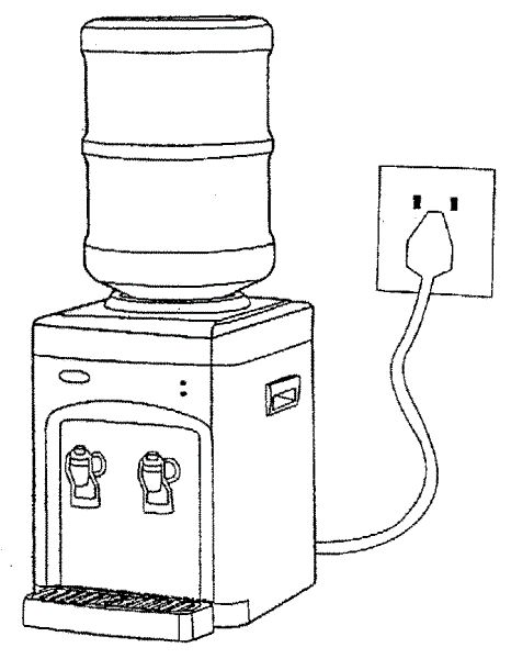 饮水机画法图片