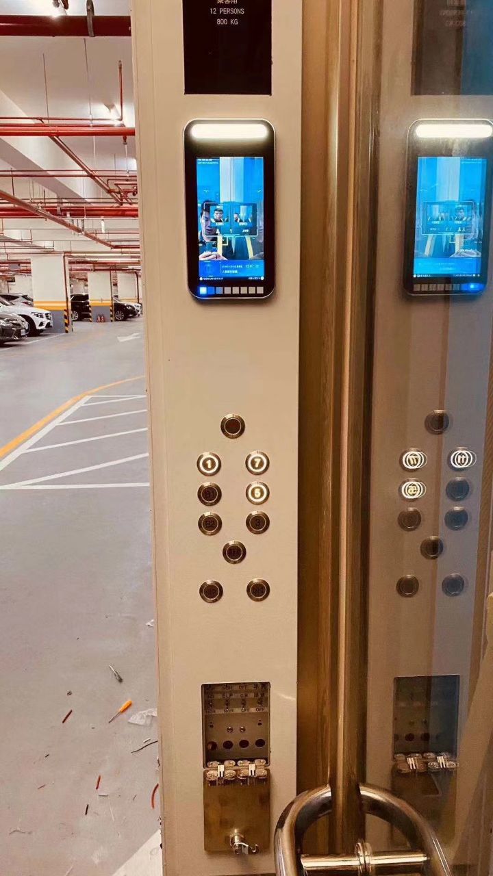 华为海思ai双目活体平板人脸识别梯控能有这么大位置安装才漂亮