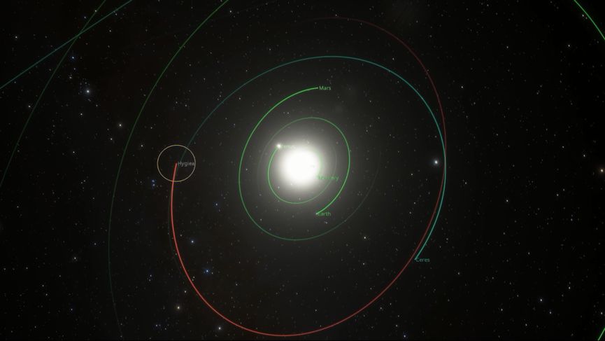 小行星健神星可能是太阳系中最小的矮行星