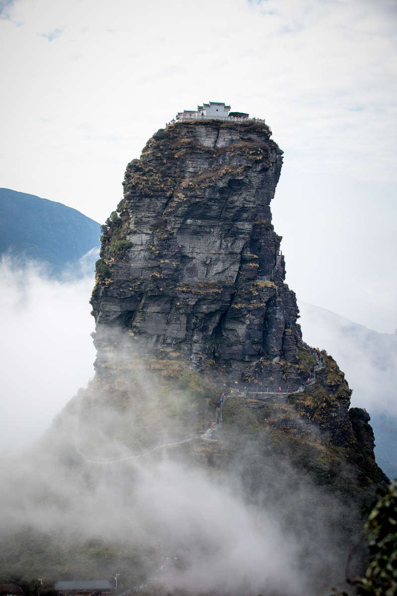 贵州梵净山14亿年前远古洪荒巨作世界自然遗产此生必爬的一座山