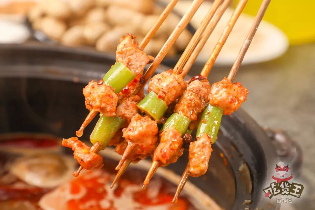 这个杭椒肉串根本不用夸,光看着就是超值!