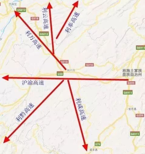 利咸高速线路高清图图片