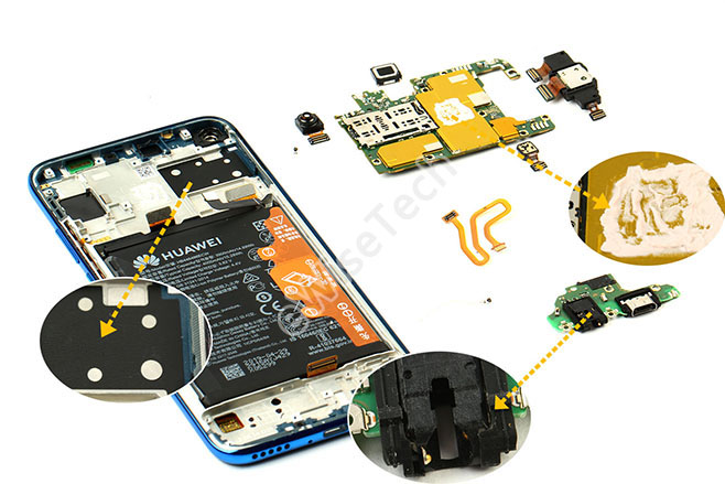 在华为nova5i的998个组件中中国组件成本占比最高