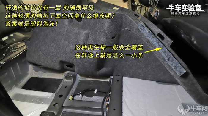 【第14代轩逸拆解】地板结构和设计篇 塑料泡沫成主角_搜狐汽车_搜狐