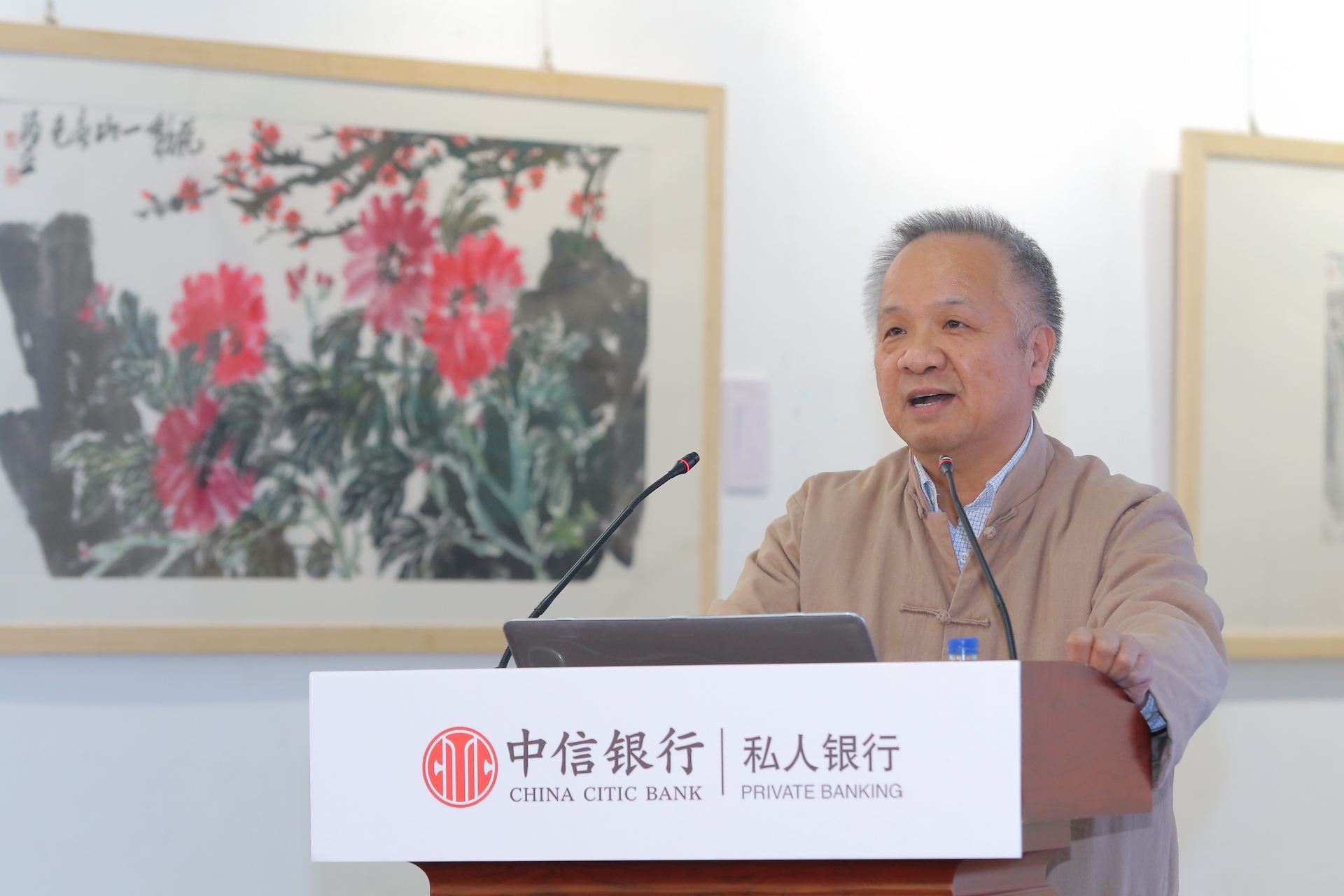 李砚强应邀在中央电视台书画频道讲座书画鉴定与艺术品投资