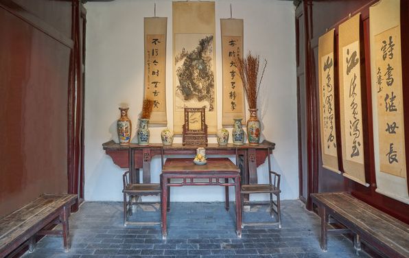 古代大户人家的客厅vs现代的绝美客厅