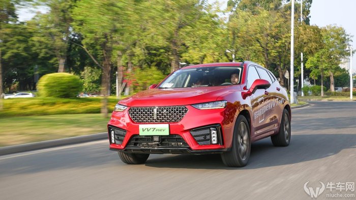 不止于好看的皮囊试驾weyvv7phev