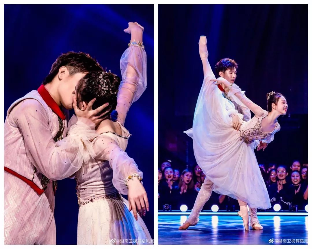 常斯诺李偲旖芭蕾遇见甜蜜亲吻将气氛推至高潮太甜了