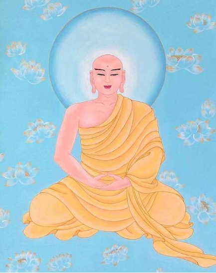 目犍连尊者被称为"神通第一",神通仅次于佛陀.