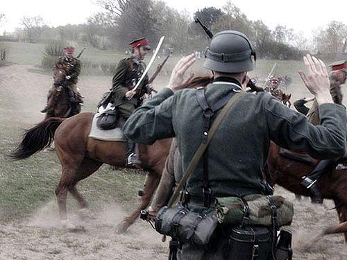 二战德军骑兵冲锋图片