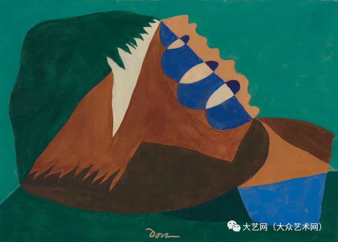 美國現代派畫家 arthur garfield dove 繪畫作品_道夫