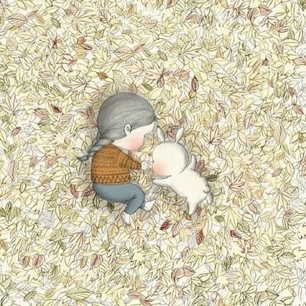 27张治愈系可爱插画每一张都非常好看最后童年的记忆值得珍藏