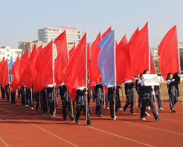 钱库二中运动会图片