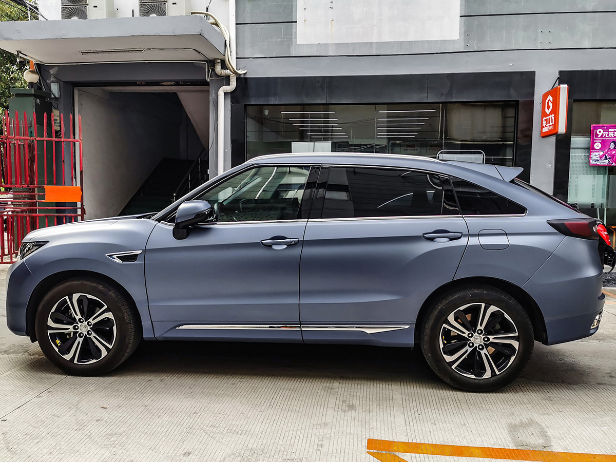 本田urv车身改色钛金格调灰rg瑞集改色膜广州总店出品