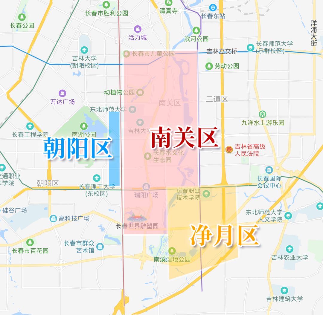 长春南关区详细地图图片