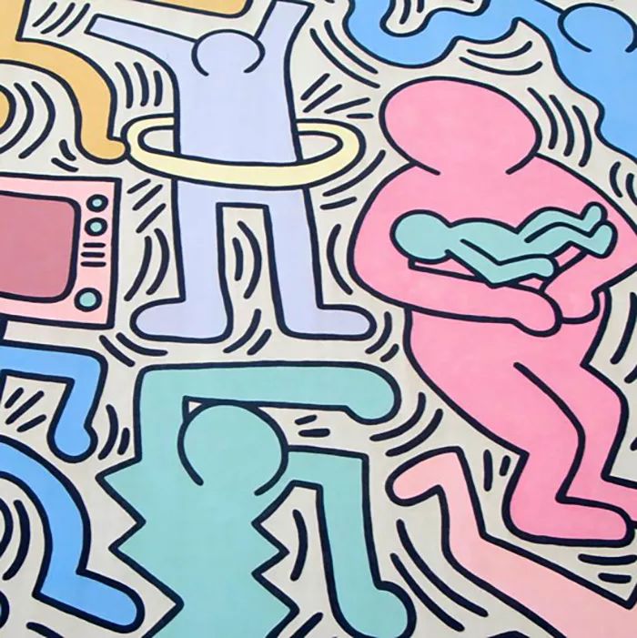 街头艺术涂鸦大师凯斯哈林如何将纽约变成他的画布