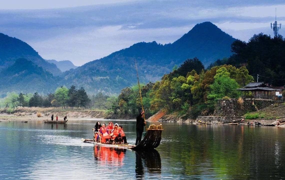 楠溪江漂流:秋水深处是诗河,一山一水皆成画_永嘉