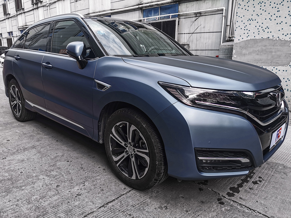 本田urv车身改色钛金格调灰rg瑞集改色膜广州总店出品