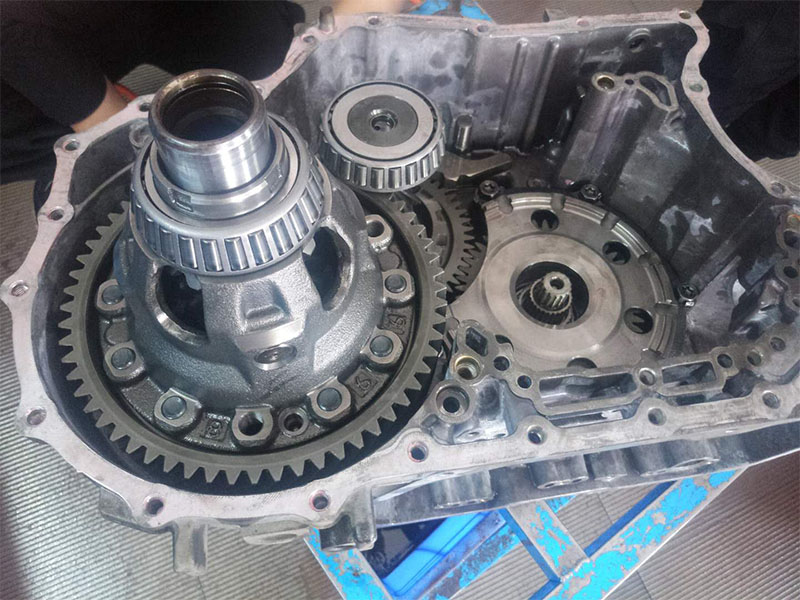 大众速腾变速箱故障,加速无力维修,自动变速箱维修案例