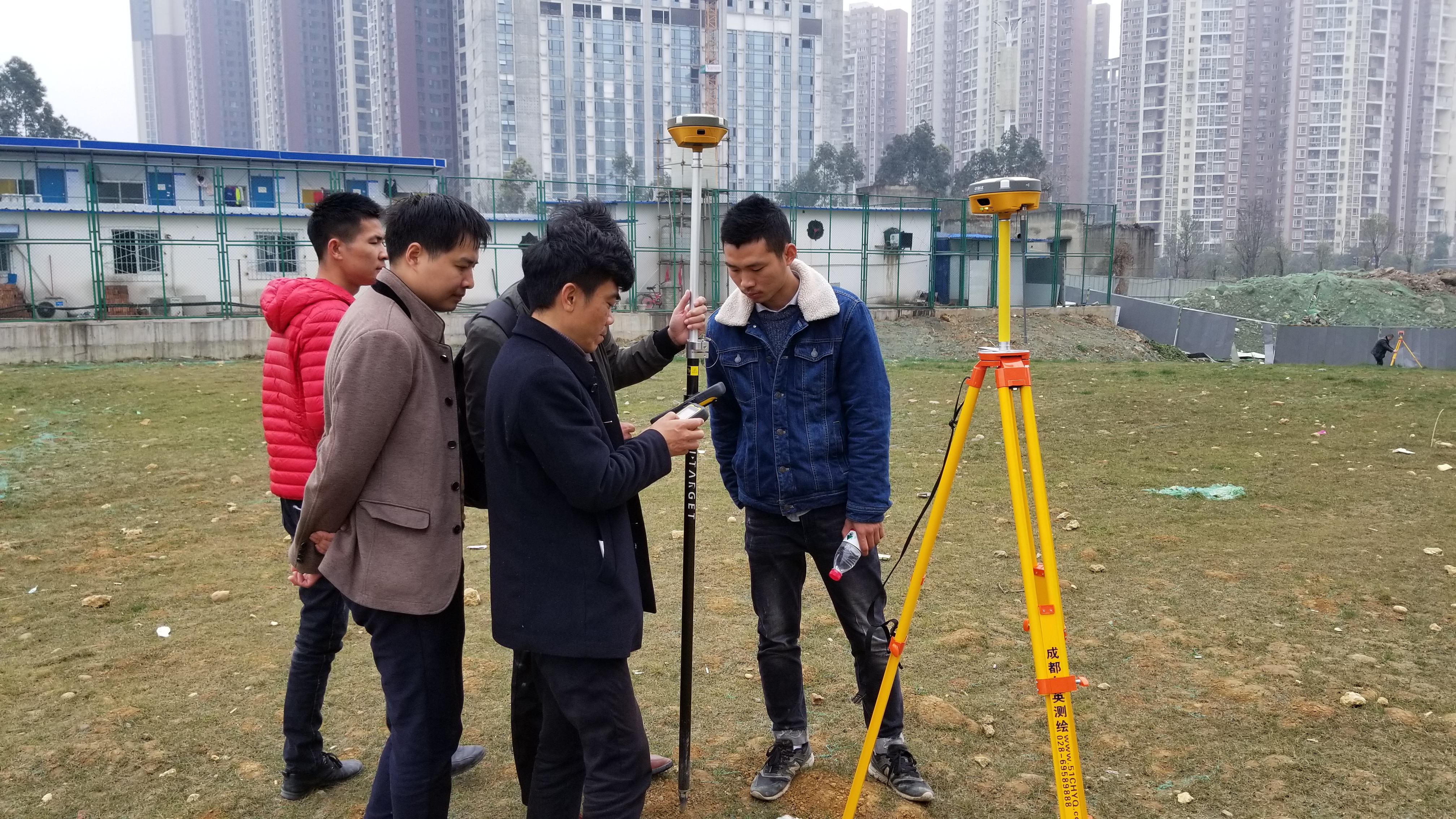 测量员实操必备线路中心线