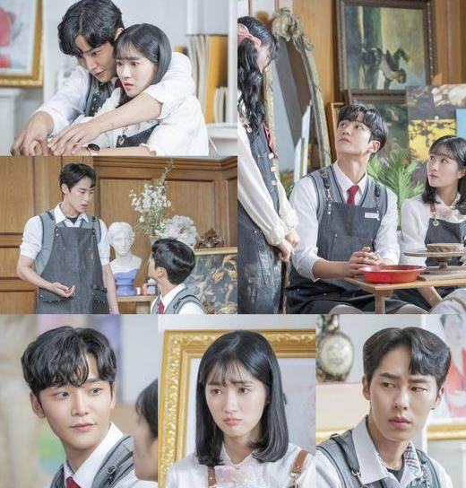 偶然发现的一天幕后花絮真的好甜啊!一时之间以为他们真恋爱了_剧中