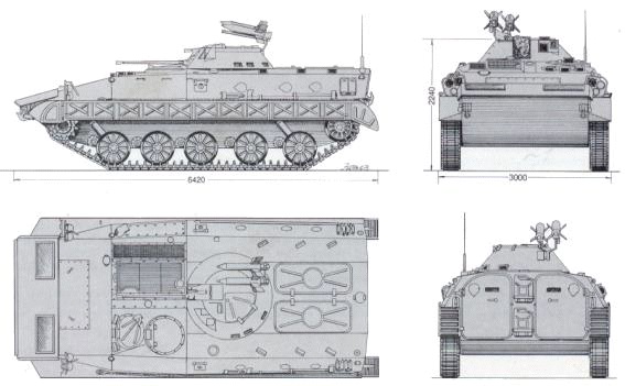 东西方交融的产物南斯拉夫m80步兵战车