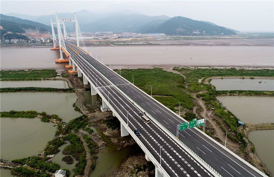温州灵昆大桥图片