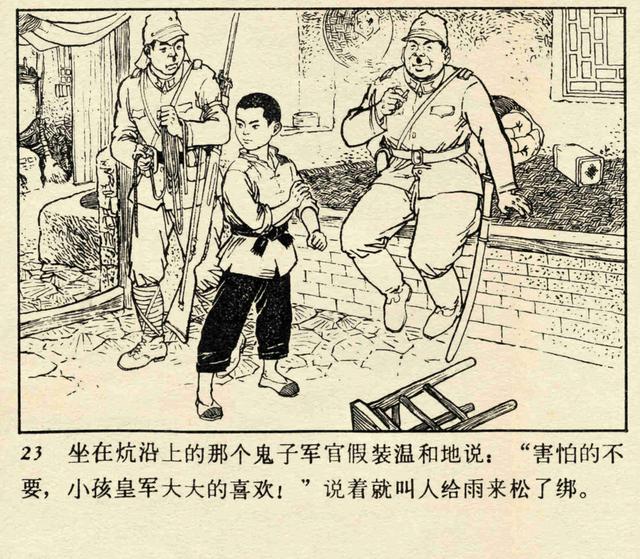 「PP连环画」经典小学语文《小英雄雨来》高宝生 绘「1973年版」_芦花