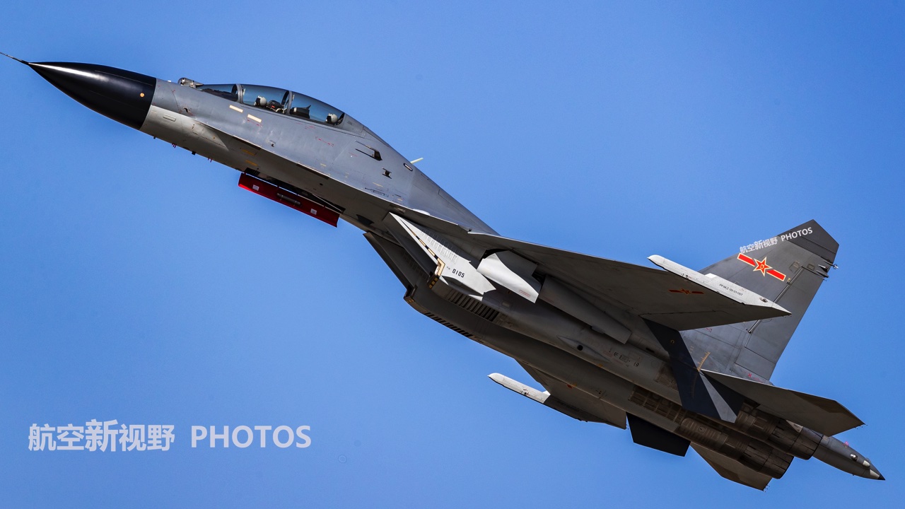 国产重型战斗机高清图太行发动机是亮点极具中国战机暴力美学