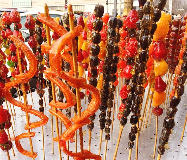 去过哈尔滨才知道什么叫糖葫芦花样非常多很多都没见过