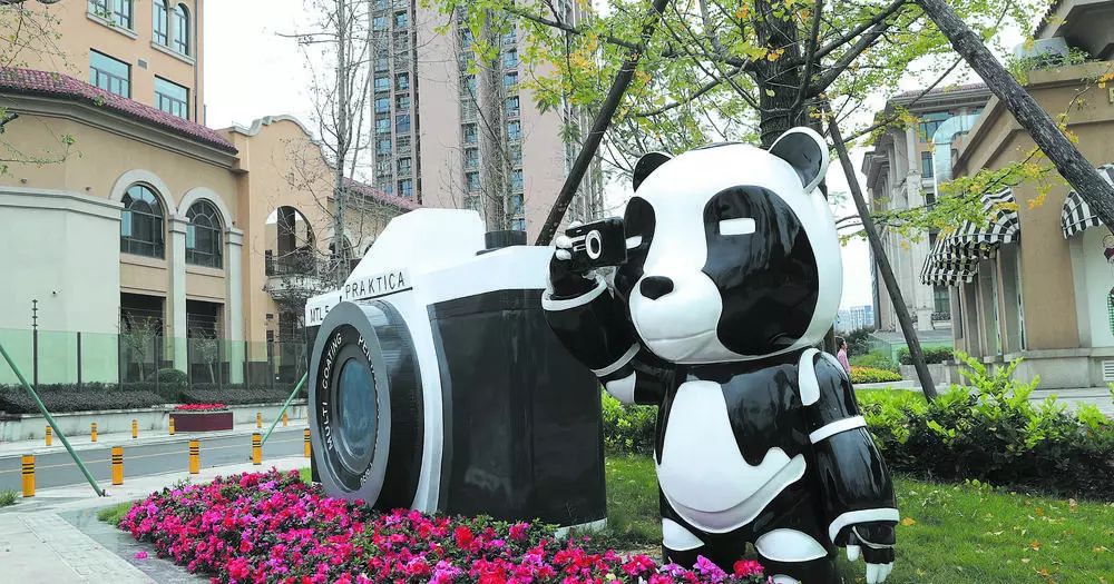 拥有众多网红打卡地这个社区好潮