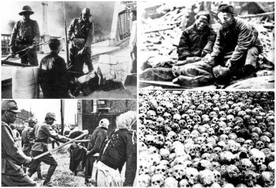 书》中写道:"日本兵完全像一群被放纵的野蛮人似的来污辱这个城市"