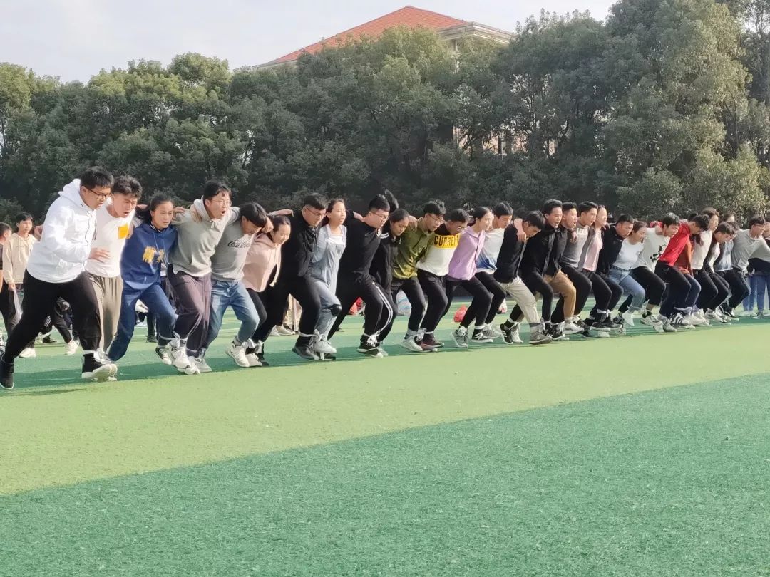 我院绑腿跑再创佳绩!