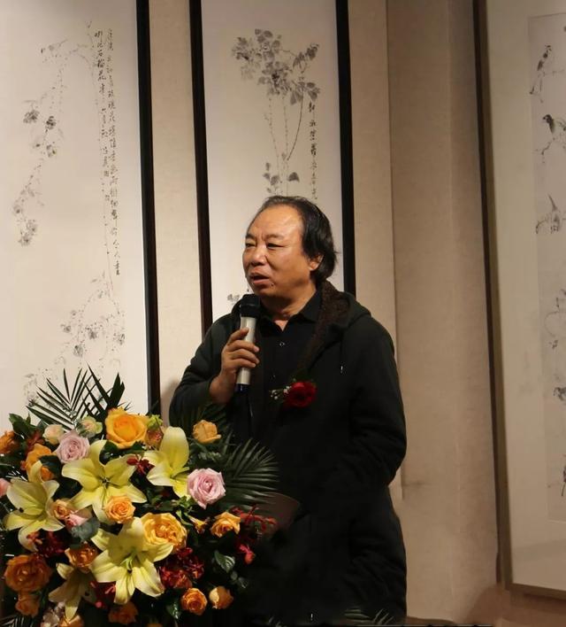 散淡清逸刘子英花鸟画作品展在大鹏美术馆河南馆隆重开幕