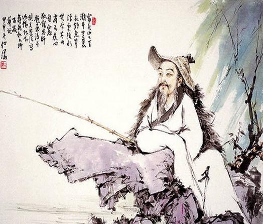 严光身为隐士,却是刘秀的好友兼同学,两人求学的时候同吃同住,交情之