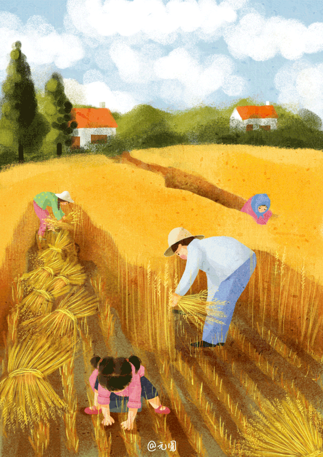 作品欣赏|致童年_麦子