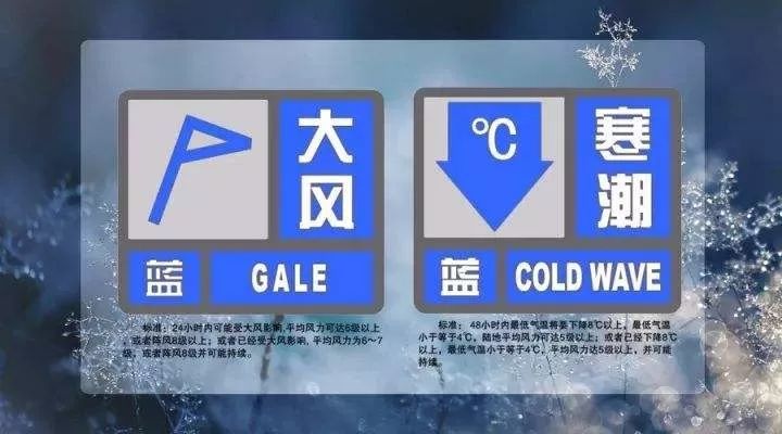 海上大风黄色预警