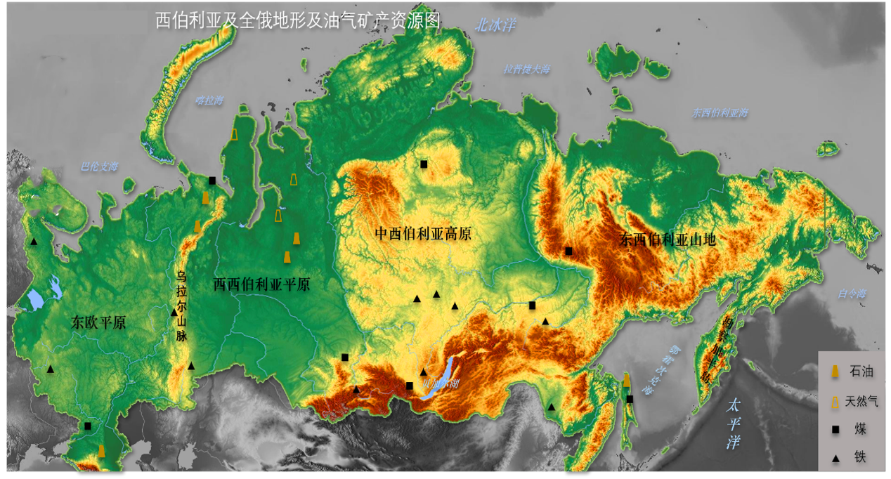 西伯利亚荒原地图图片