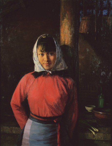 中国著名油画家张祖英油画作品欣赏