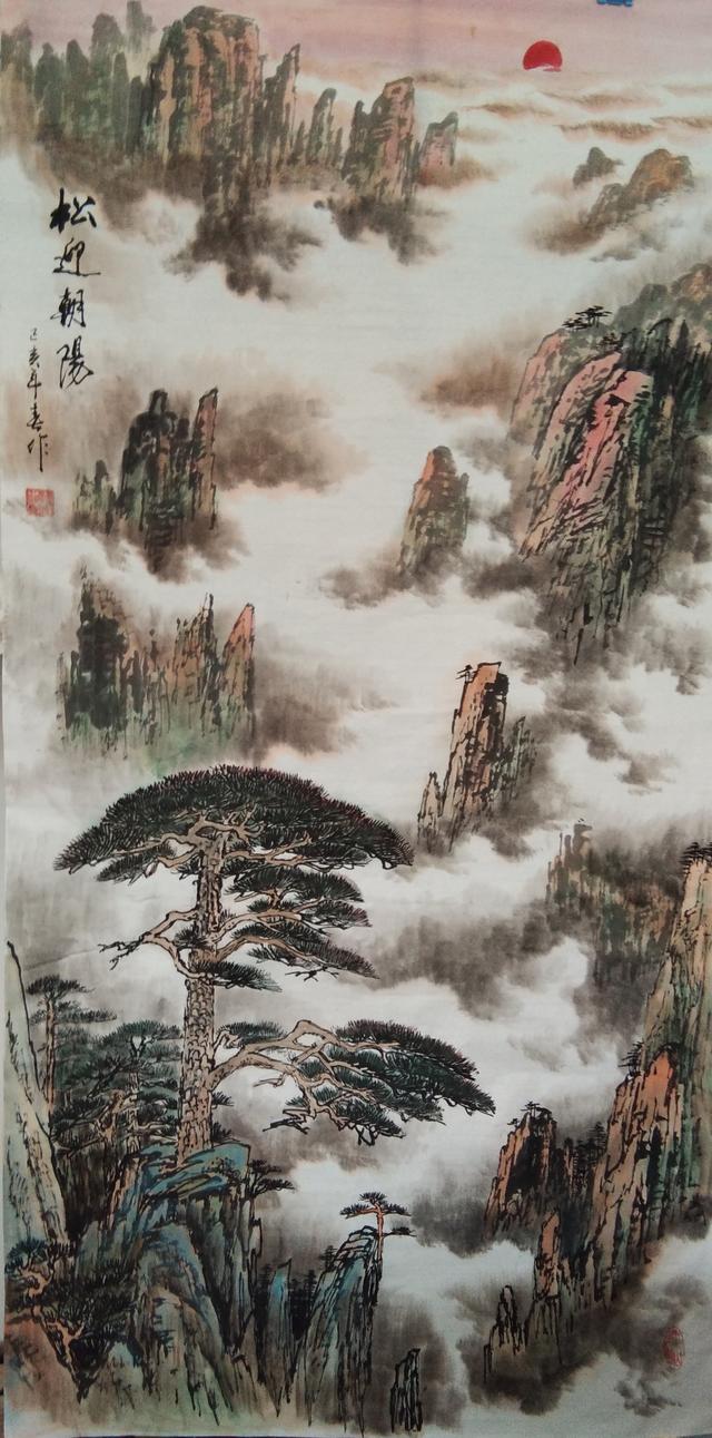 墨色滋润层次精巧画家张国生作品赏鉴