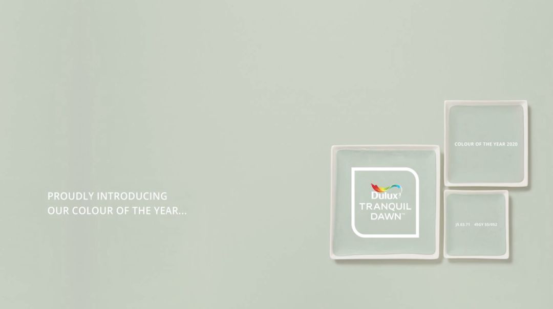 而多乐士的色彩专家们也选择了一款类似的低饱和度,灰度更重的绿,作为