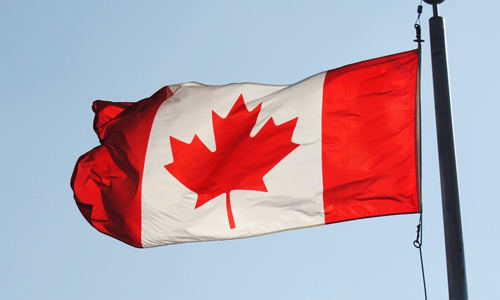 魁北克国旗图片
