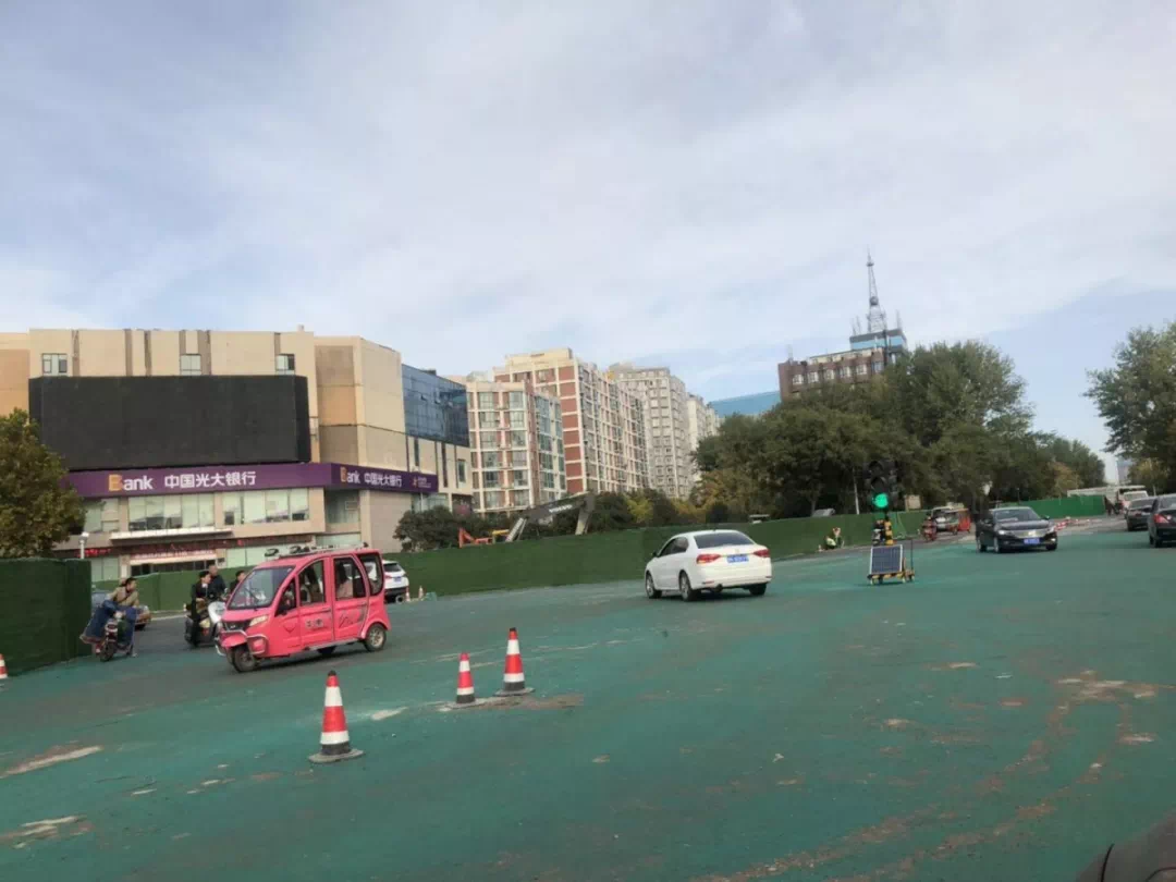 忠武路开工八一路转盘拆除许昌道路再升级